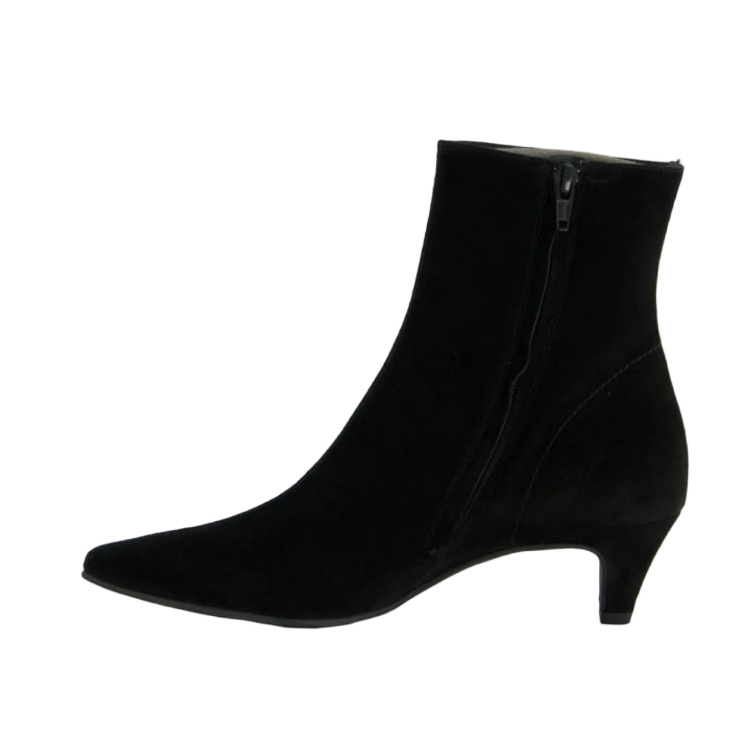 Paul Green women's black suede ankle boot