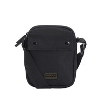 Barbour International unisex black bag with zip
