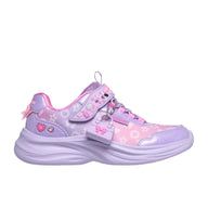 Skechers Girls Trainer Power Jams 2.0 Lavender/Multi