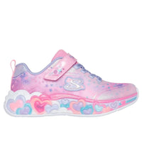 Skechers Girls Trainer S Lights Eternal Heart Lights Light Pink/Multi