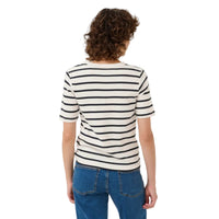 Part Two Womens Ratana T-Shirt Dark Navy Stripe