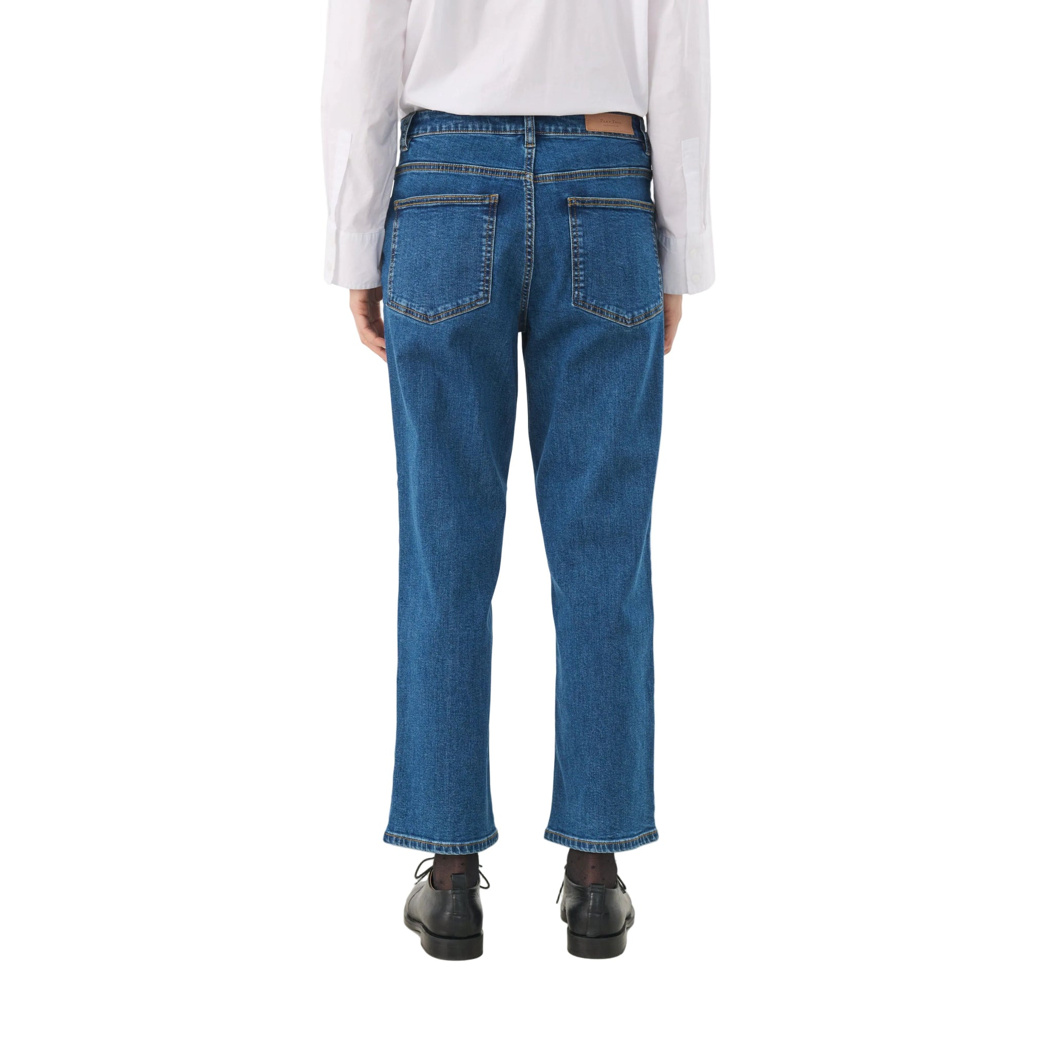 Part Two Womens JudyasPW Jeans Medium Dark Blue Denim