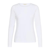 Part Two Womens Long Sleeve T-Shirt Nemajas Bright White