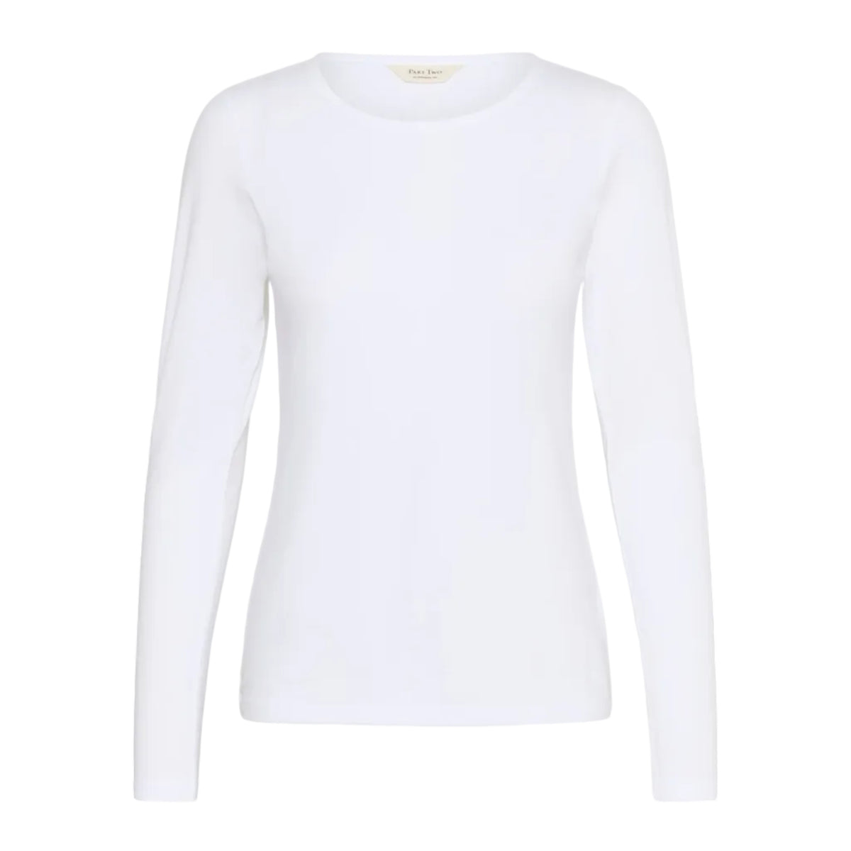 Part Two Womens Long Sleeve T-Shirt Nemajas Bright White