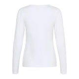 Part Two Womens Long Sleeve T-Shirt Nemajas Bright White