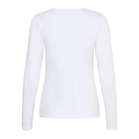 Part Two Womens Long Sleeve T-Shirt Nemajas Bright White