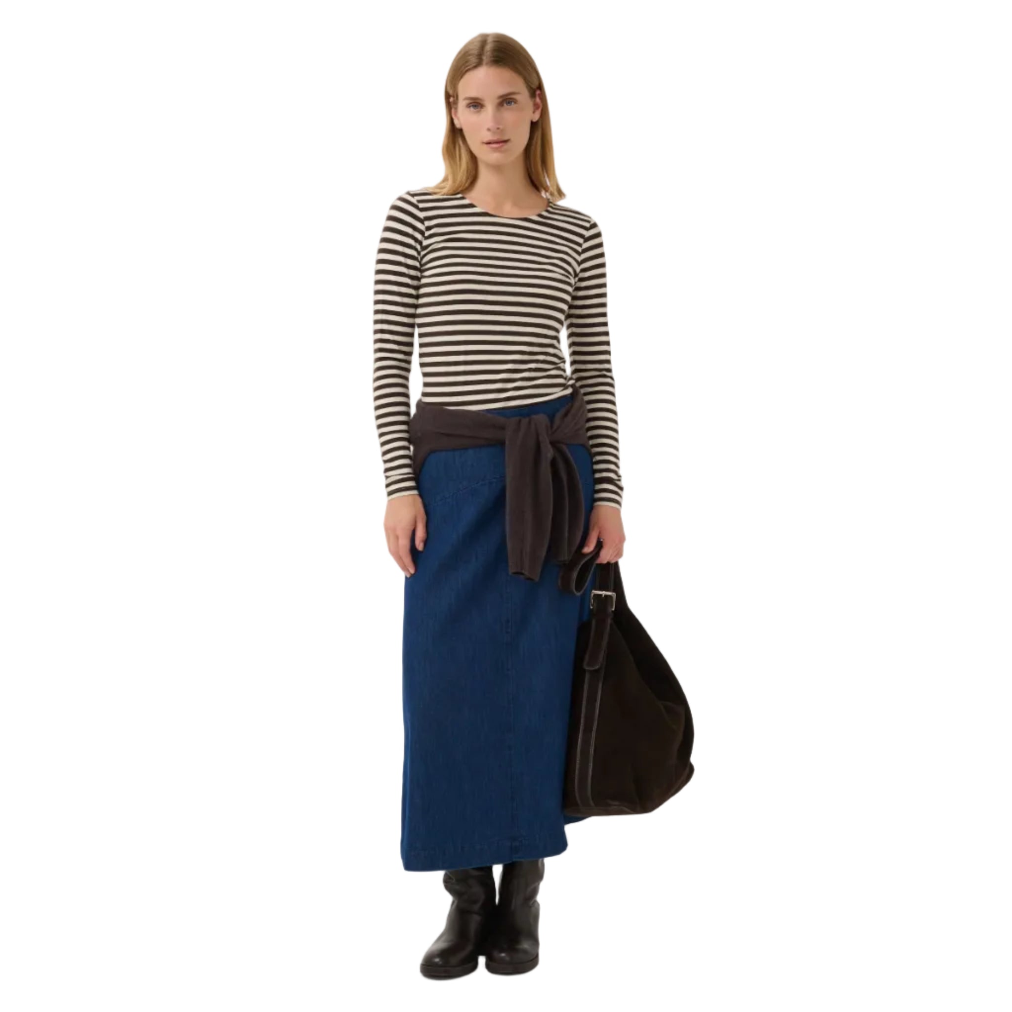 Part Two Womens T-Shirt Nemajas Mole Stripe