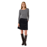Part Two Womens T-Shirt Nemajas Dark Navy Stripe