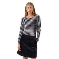 Part Two Womens T-Shirt Nemajas Dark Navy Stripe