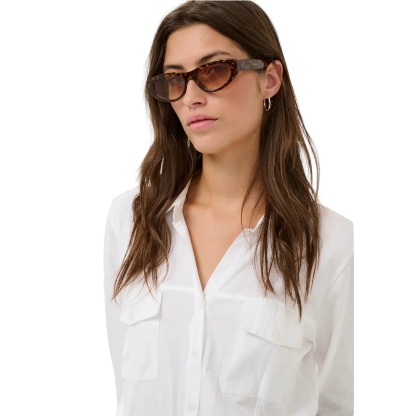 Part Two Womens Sunglasses Agnita Tortoise Shell