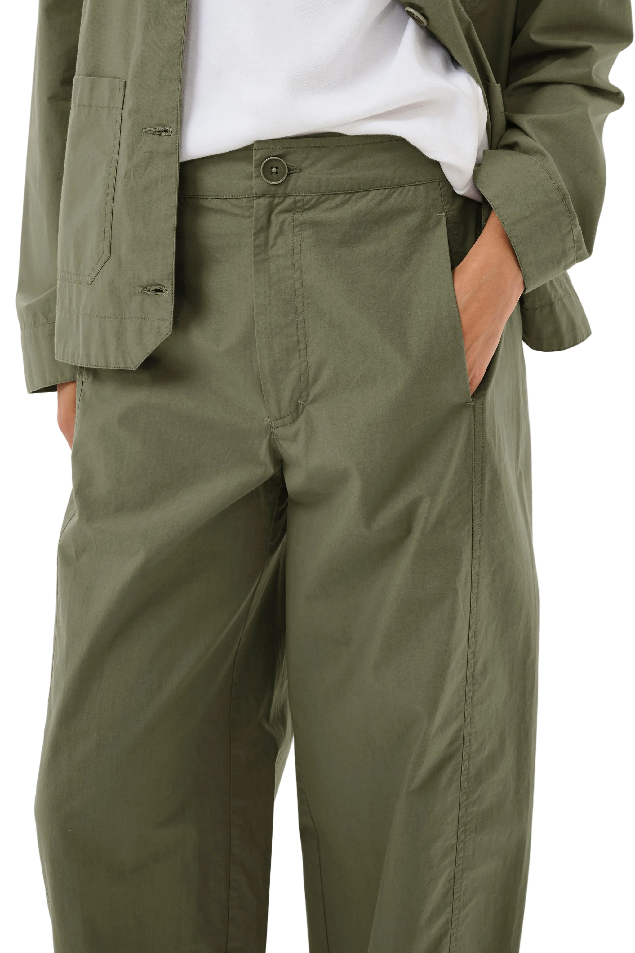 Part Two Womens AtimasPW Barrel Pants Smokey Olive