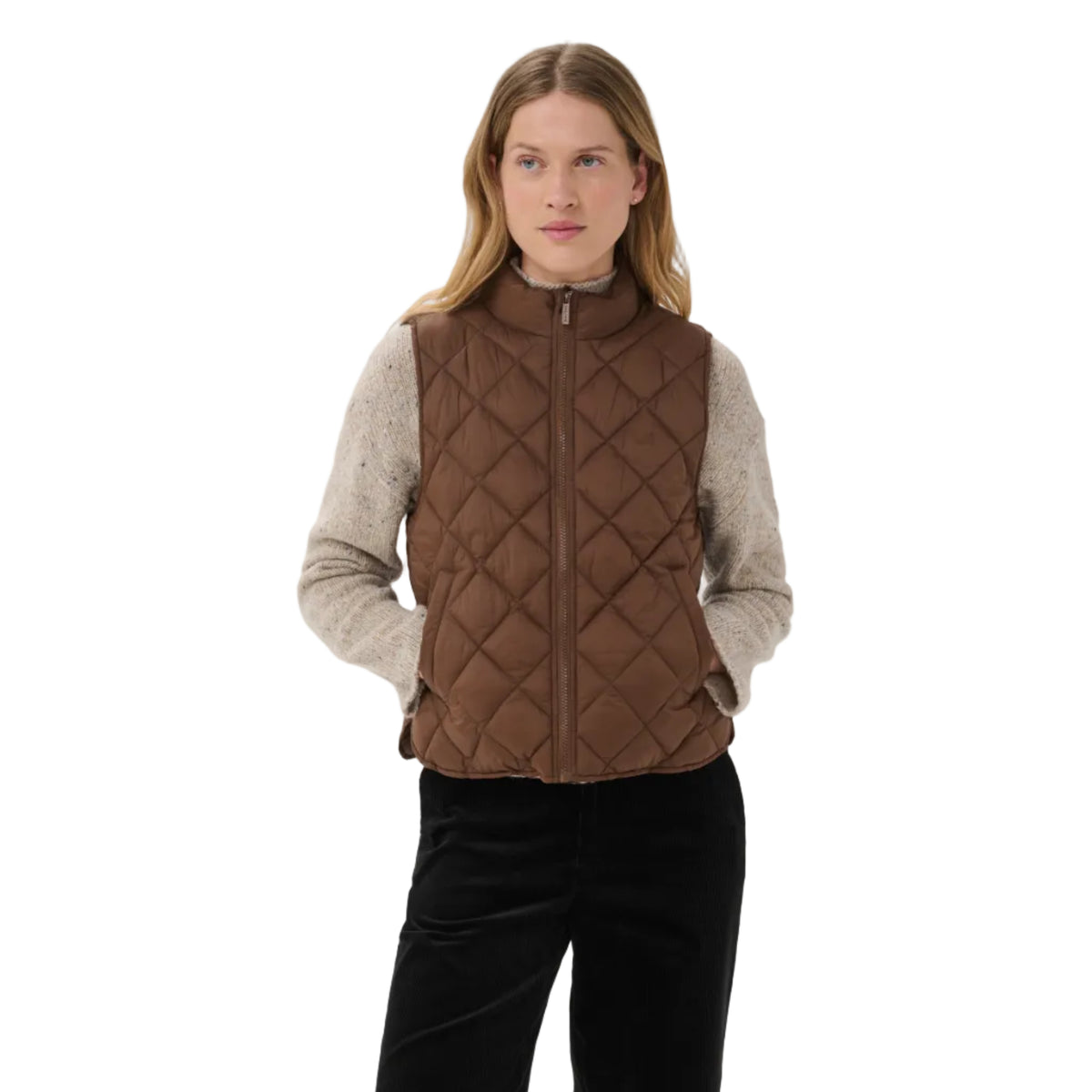 Part Two women's Downtown brown Carlota gilet