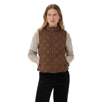 Part Two Womens Gilet Carlota Downtown Brown