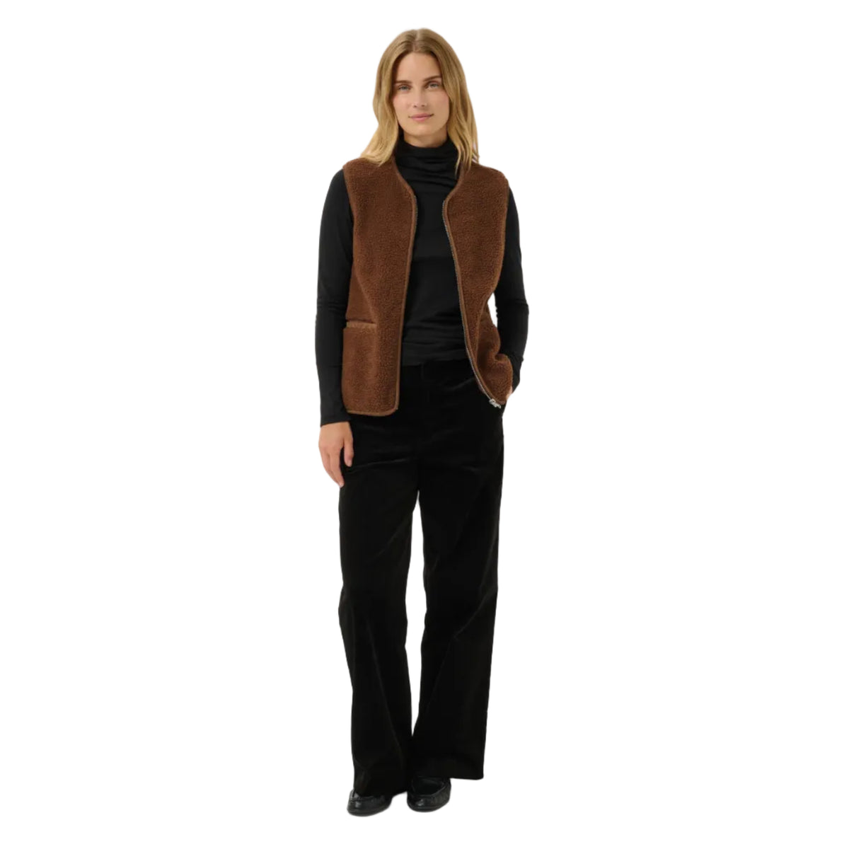 Part Two women's Downtown brown Camelie gilet