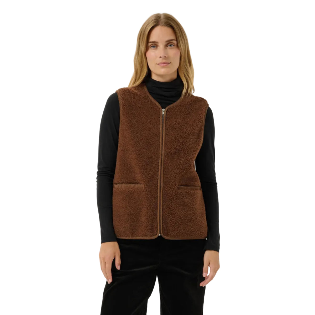 Part Two women's Downtown brown Camelie gilet
