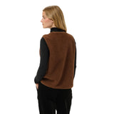 Part Two Womens Gilet Camelie Downtown Brown