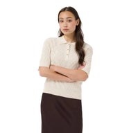 Part Two Womens Pullover Cinia Whitecap Gray