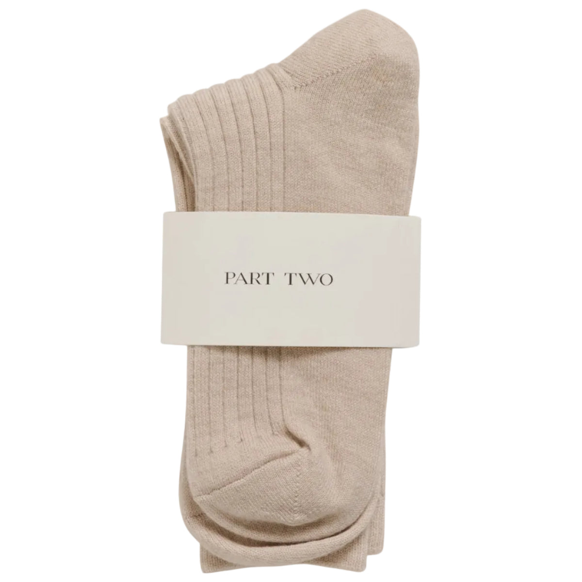 Part Two Womens Socks Dorin Whitecap Melange