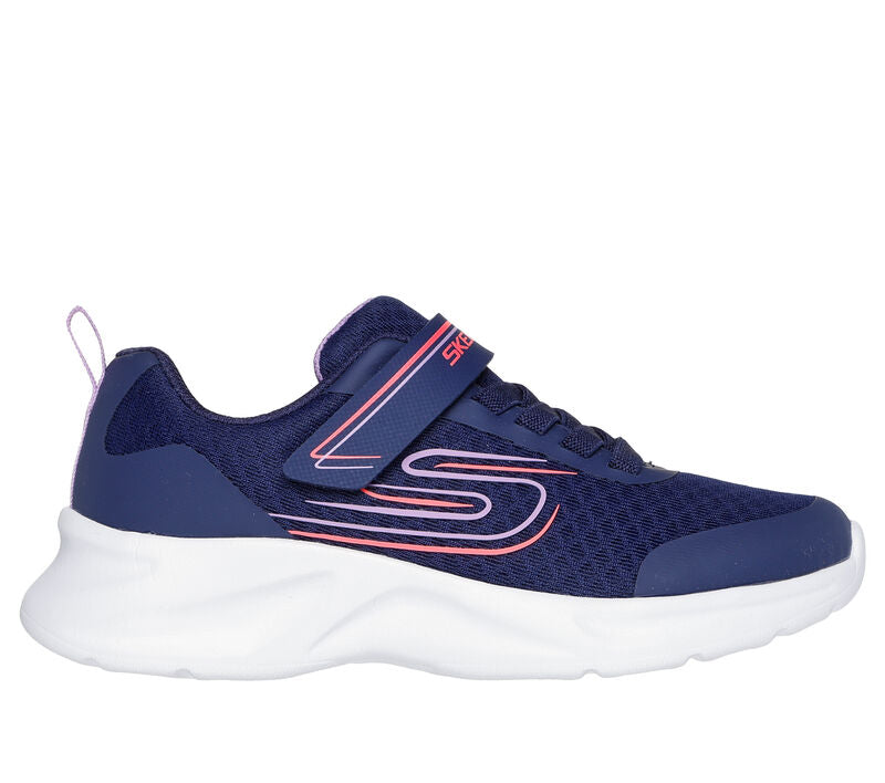 Skechers Girls Trainer Dynamatic Nonstop Speed Navy Lavender Donaghys