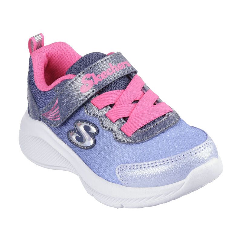 Skechers Girls Trainer Sole Swifters Cutie Walk Navy/Hot Pink