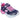 Skechers Girls Trainer S-Light Twisty Glow Navy/Multi