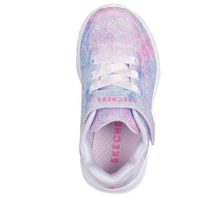 Skechers Girls Trainer Uno Lite Cloudy Spell Lavender/Multi