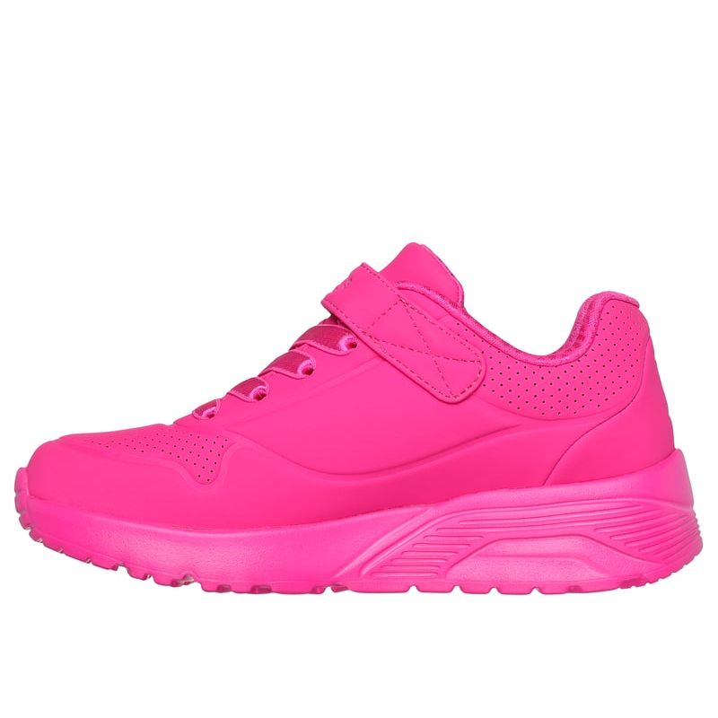 Skechers Girls Trainer Uno Lite Hot Pink