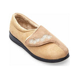 Padders Womens Slipper Hug Taupe/Camel