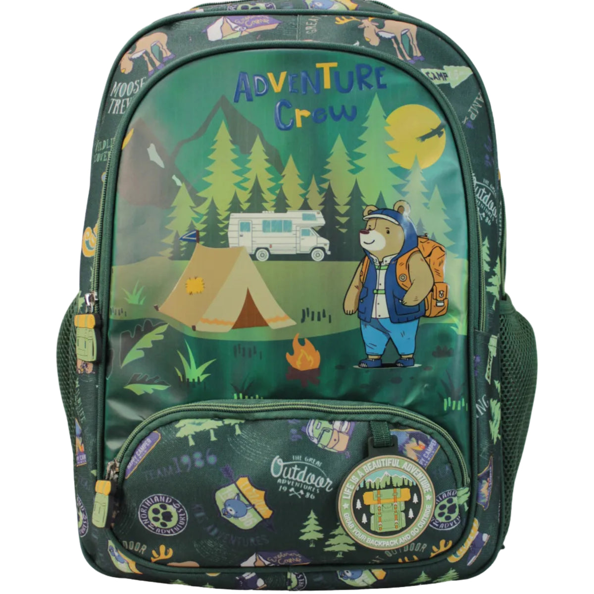 Freelander boys' green backpack