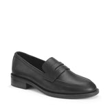 Startrite girls' black leather lace-up school shoe