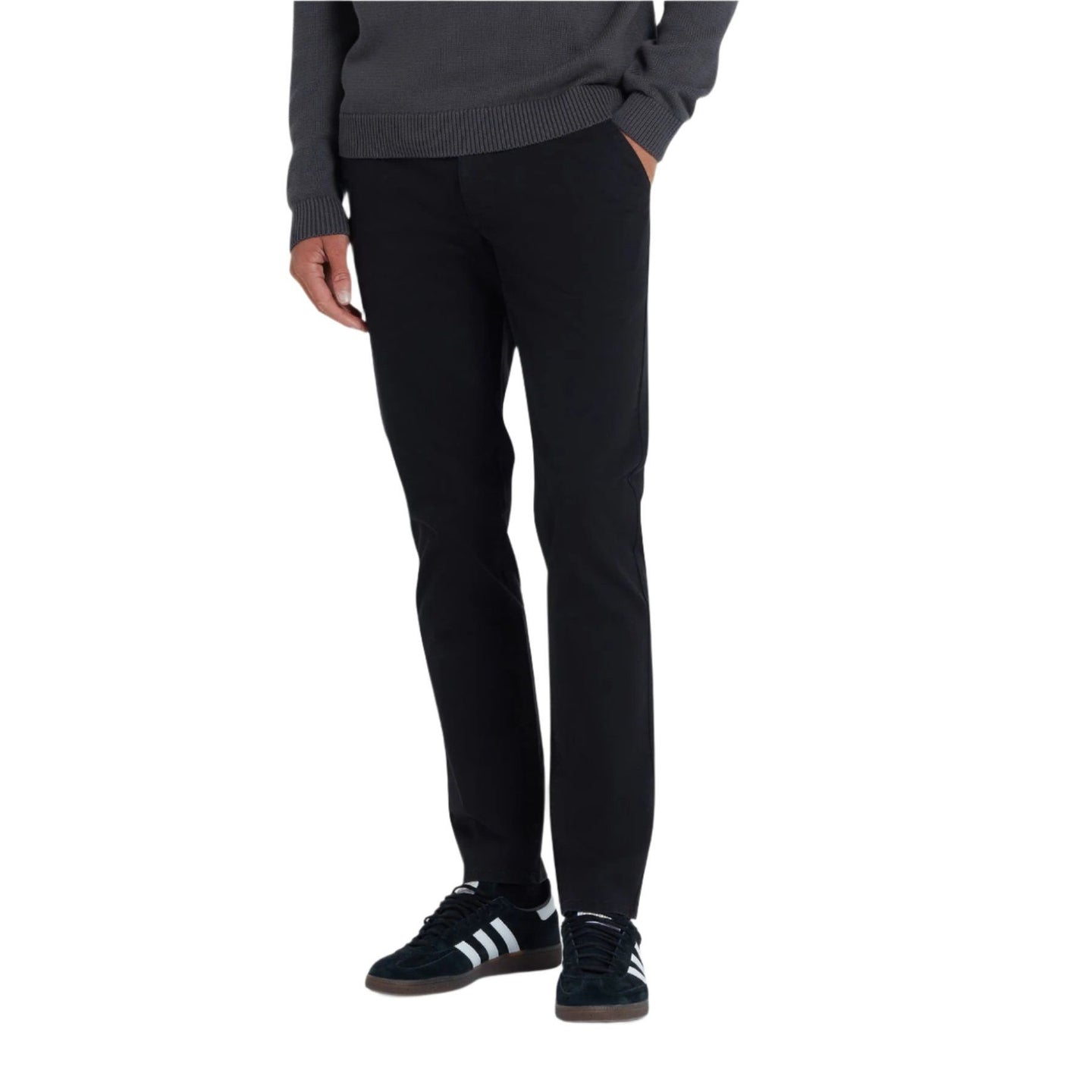 Farah Mens Elm Twill Chino Black