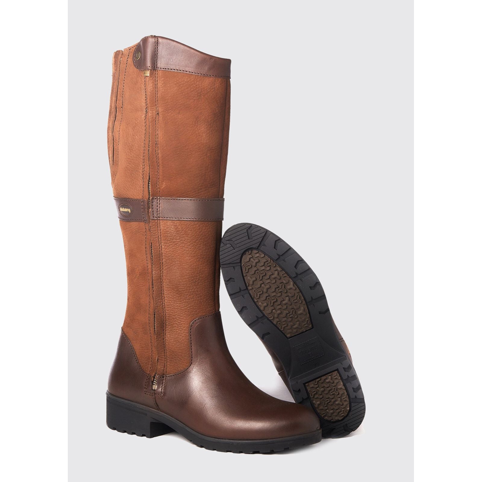 Dubarry Sligo women's walnut leather boot