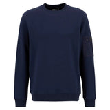 Barbour International Mens Sweatshirt Grip Crew Neck Navy