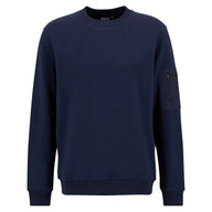 Barbour International Mens Sweatshirt Grip Crew Neck Navy