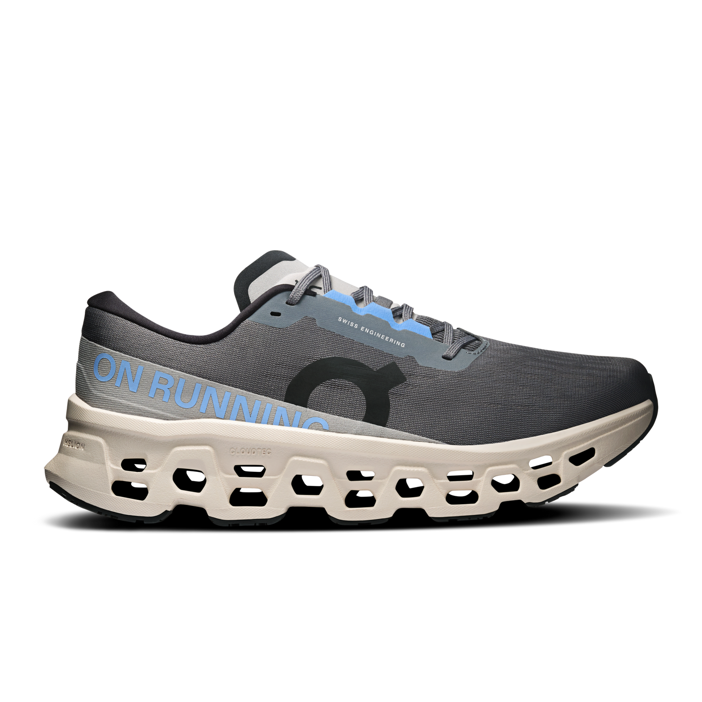 On Running Mens Trainer Cloudmonster 3 Rock/Silver