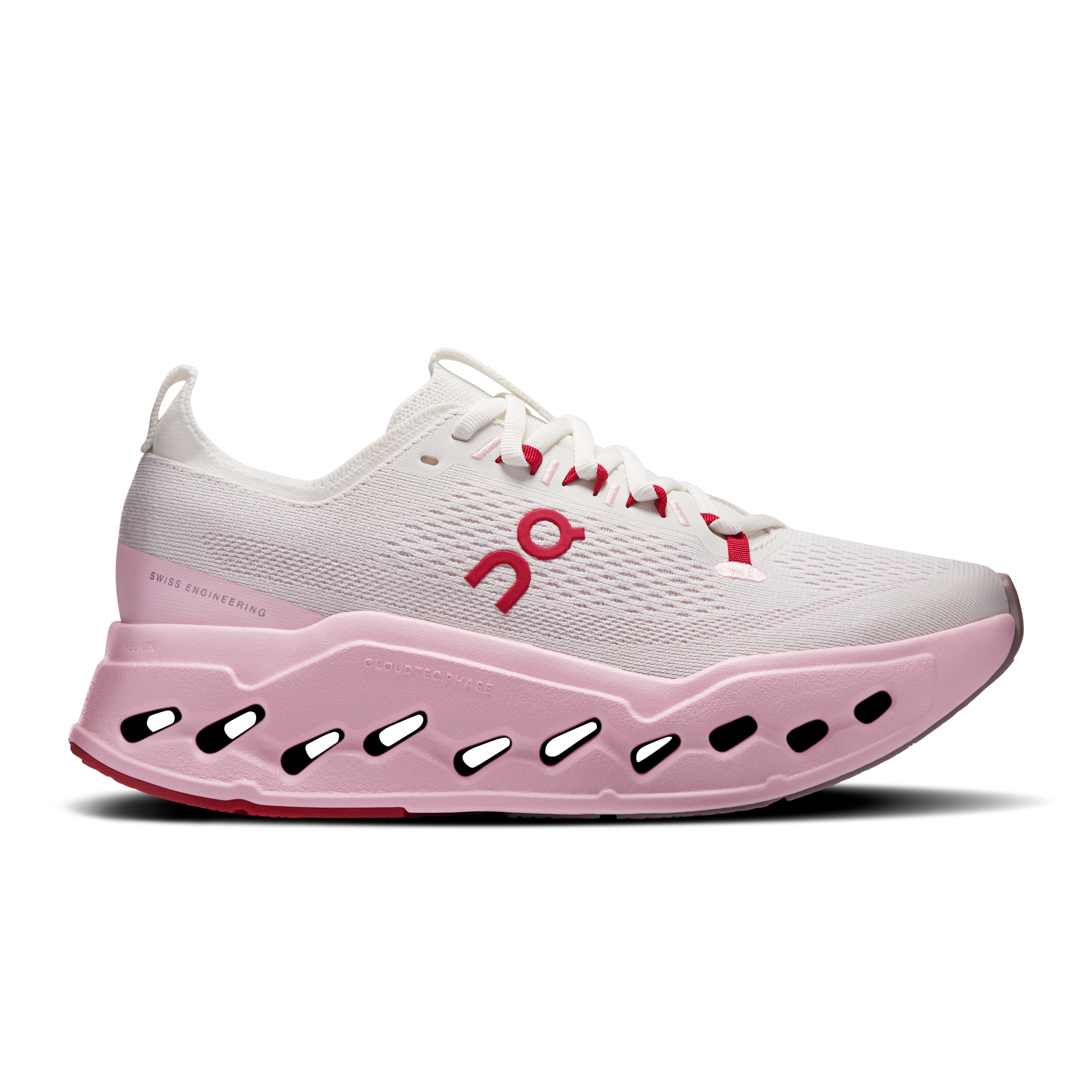 On Running Womens Trainer Cloudsurfer Max Ivory/Peony