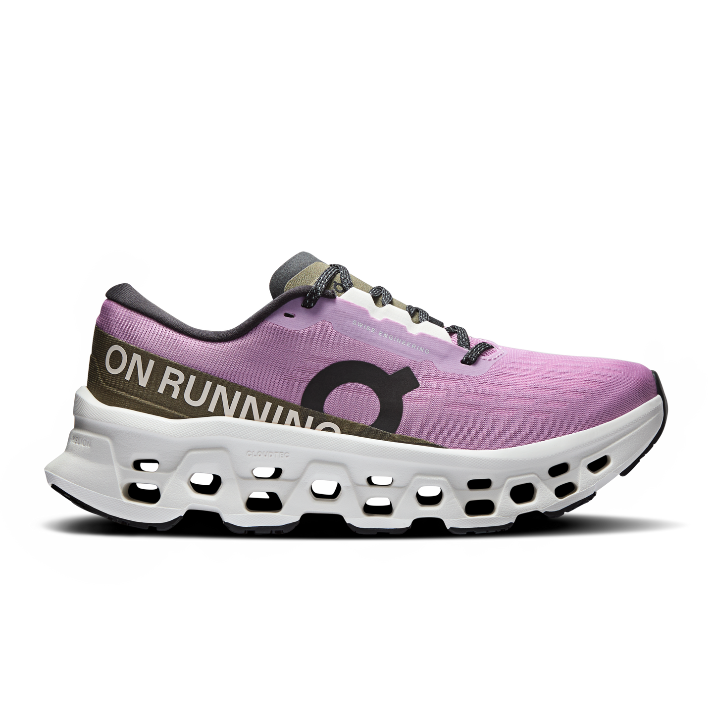 On Running Womens Trainer Cloudmonster 3 Sakura/Ivory
