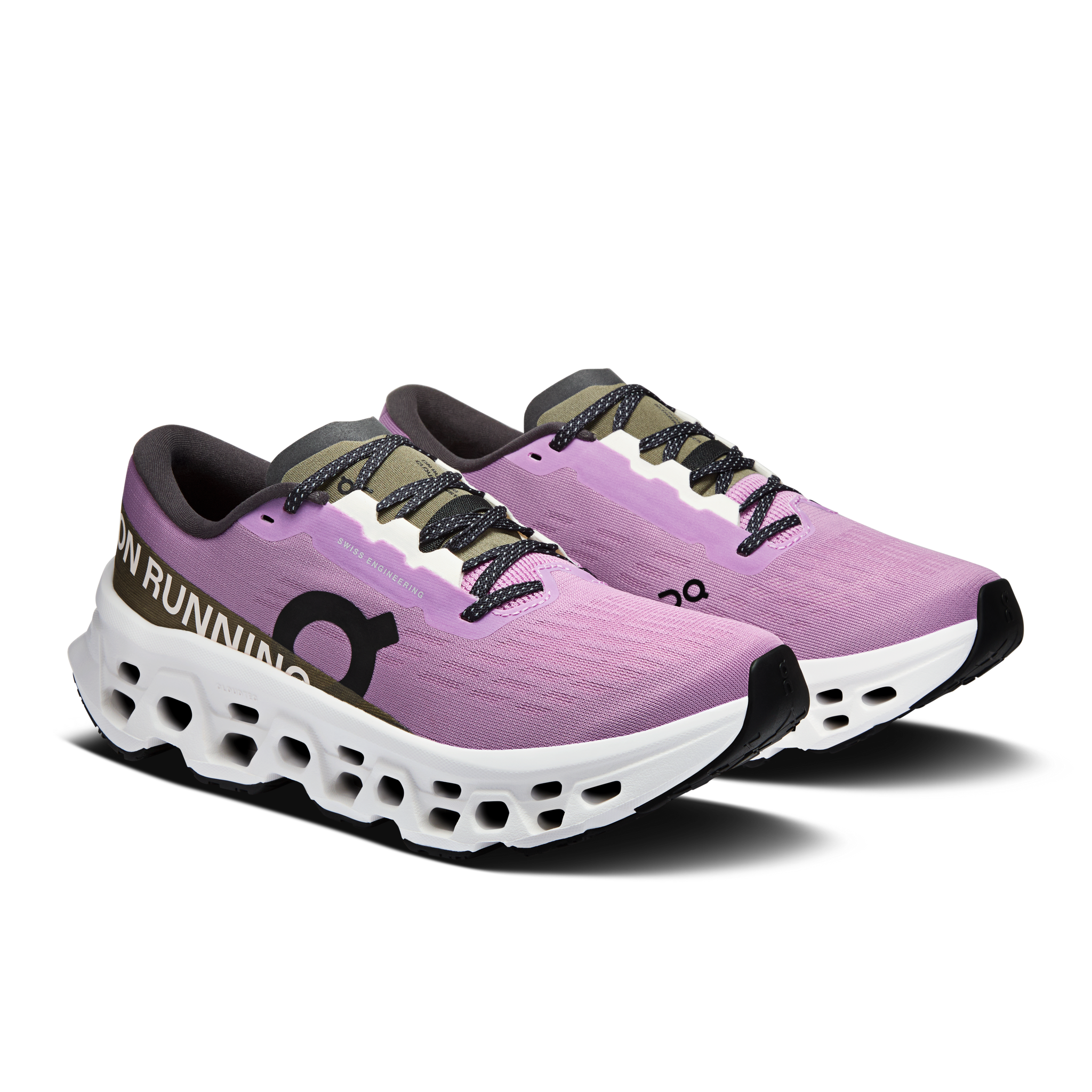 On Running Womens Trainer Cloudmonster 3 Sakura/Ivory