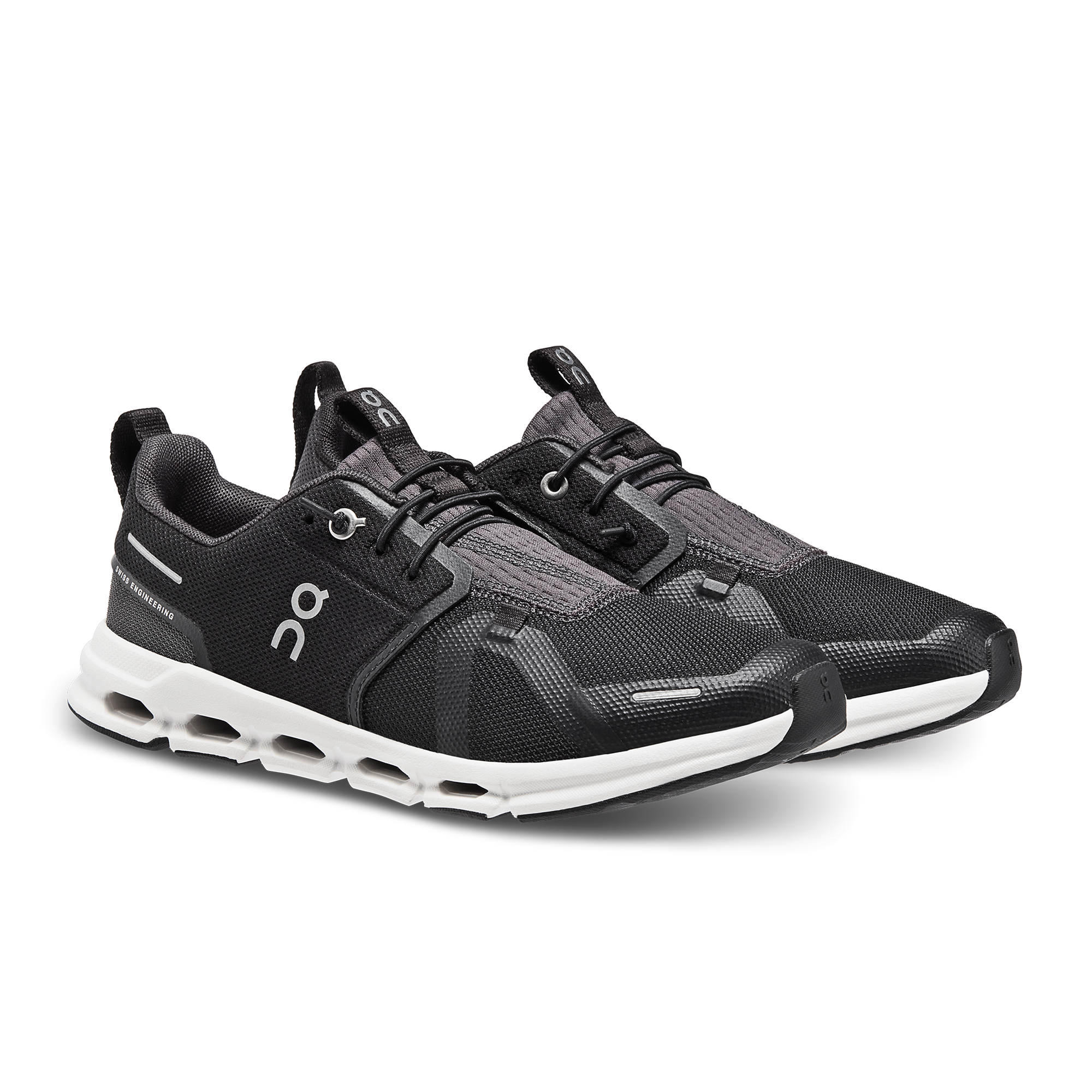 On Running Youth Trainer Cloud Sky 2 Black/White