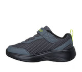 Skechers Boys Trainer Selectors Reset Achieved Charcoal/Black/Lime