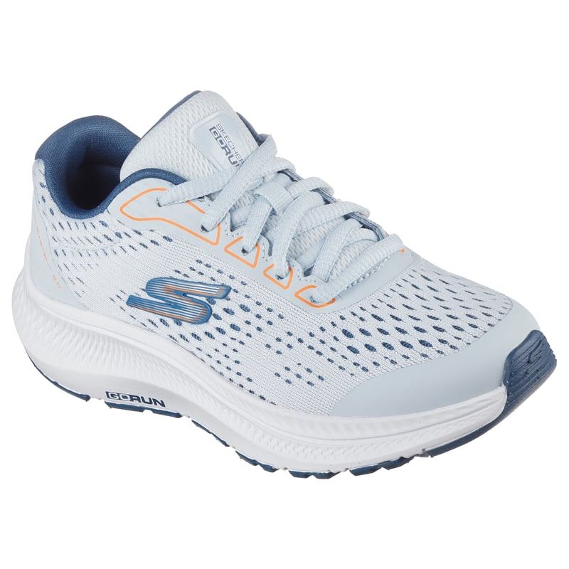 Skechers Boys Trainer Go Run Consistent 2.0 Mile Marker Light Blue