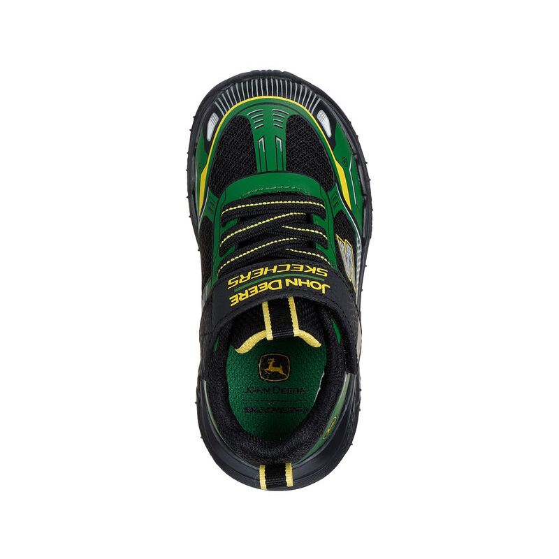 Skechers Boys Trainer Skech Tracks Tractor Tronix Green/Black