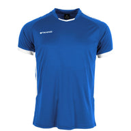 Stanno Adults T-Shirt First Royal/White