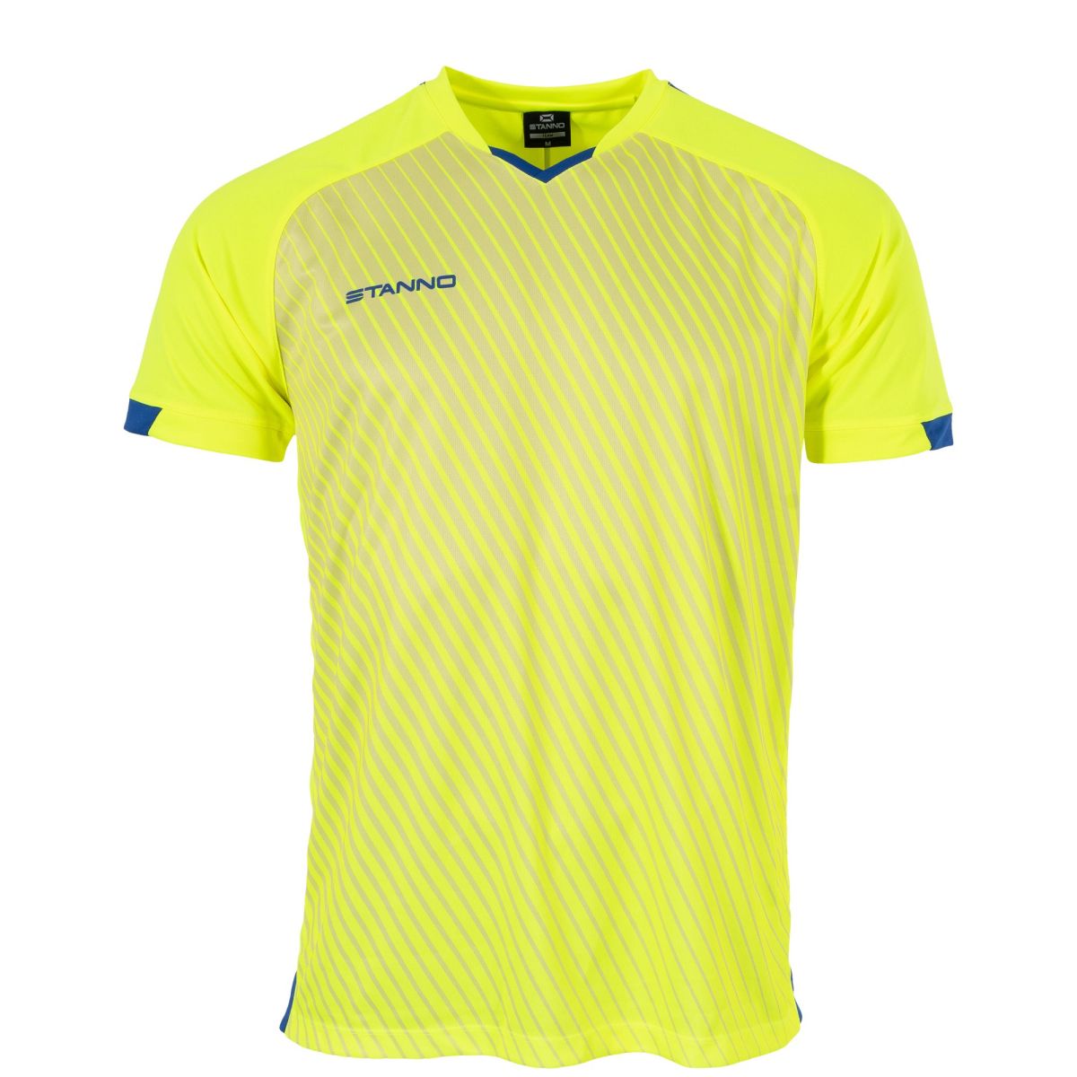 Stanno Adults T-Shirt Volt Neon Yellow/Royal