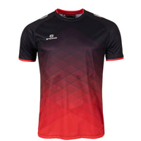 Stanno kids' black and red t-shirt