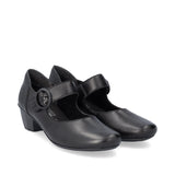 Riker Womens Shoe 41756-00 Black/Black
