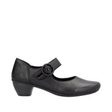 Riker Womens Shoe 41756-00 Black/Black