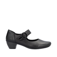 Riker Womens Shoe 41756-00 Black/Black