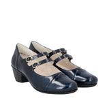 Rieker Womens Shoe 41758-14 Pazifik/Midnight