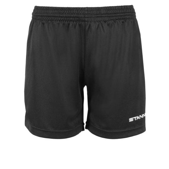 Stanno women's black mesh shorts with drawcord
